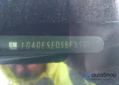 2011 Buick Lacrosse Cxs z USA, uszkodzony, nr VIN 1G4GE5ED5BF350387